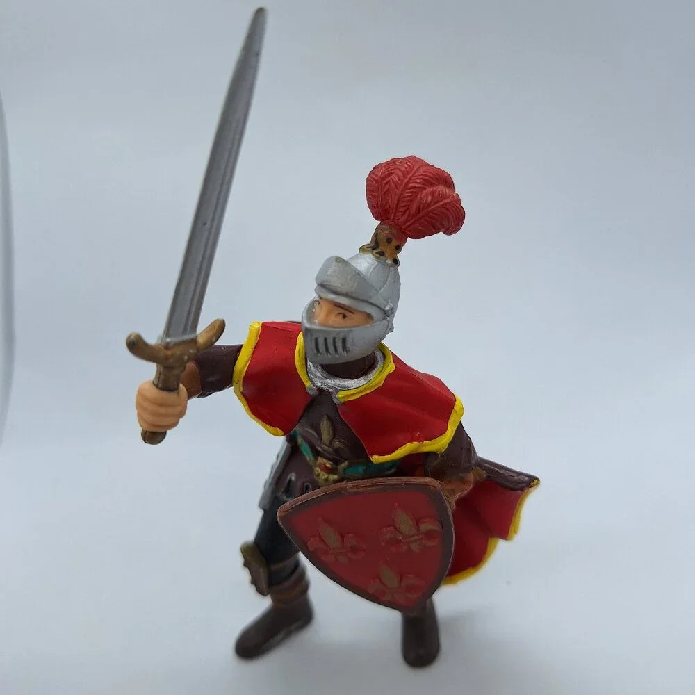 Vintage Papo 2002 Paladin Knight with Sword Action Figure 4